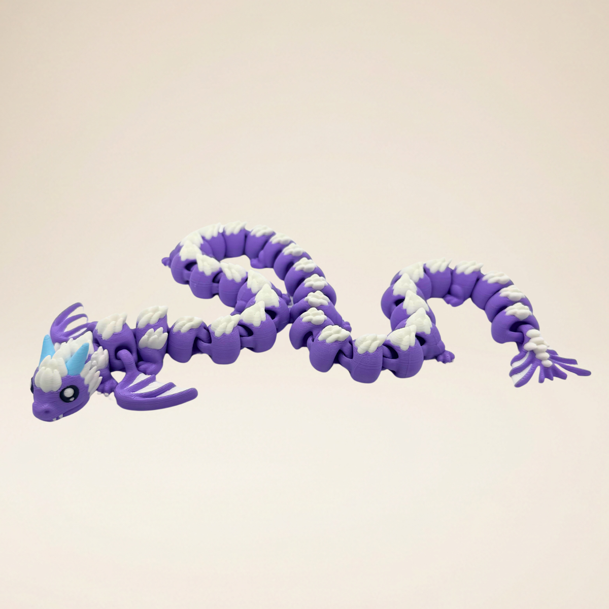 Dragey – Extra Long Flexi Articulated Dragon 3D Printed Fidget Toy