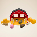 Mini Farmyard Playset – 12-Piece 3D Printed Barn & Articulated Animals