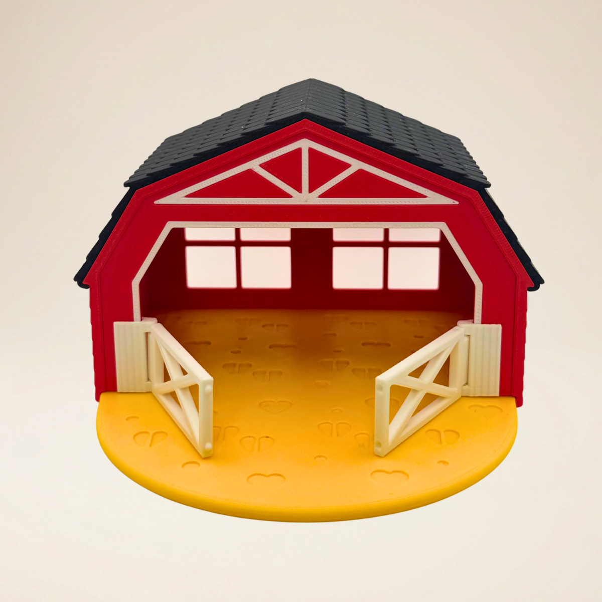 Mini Farmyard Playset – 12-Piece 3D Printed Barn & Articulated Animals