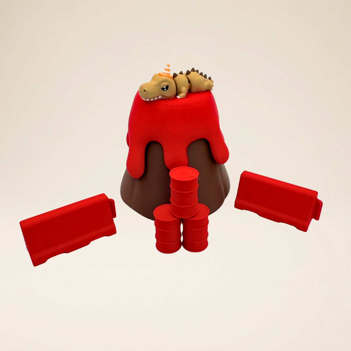 Volcano Dinosaur Playset