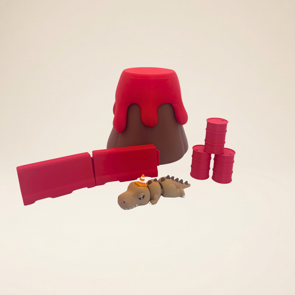 Volcano Dinosaur Playset