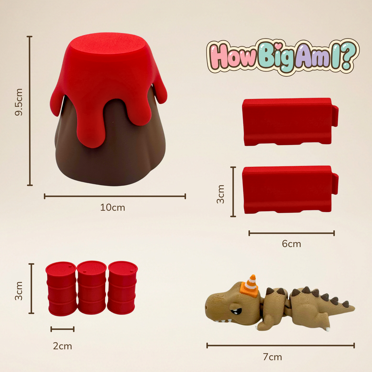 Volcano Dinosaur Playset