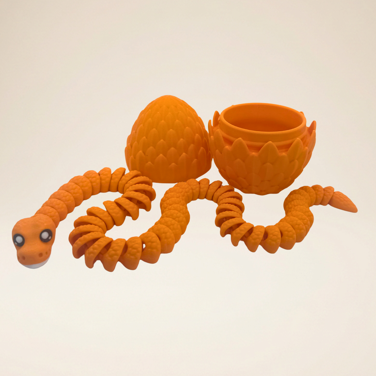 Twiggy the Flexi Snake & Matching Egg